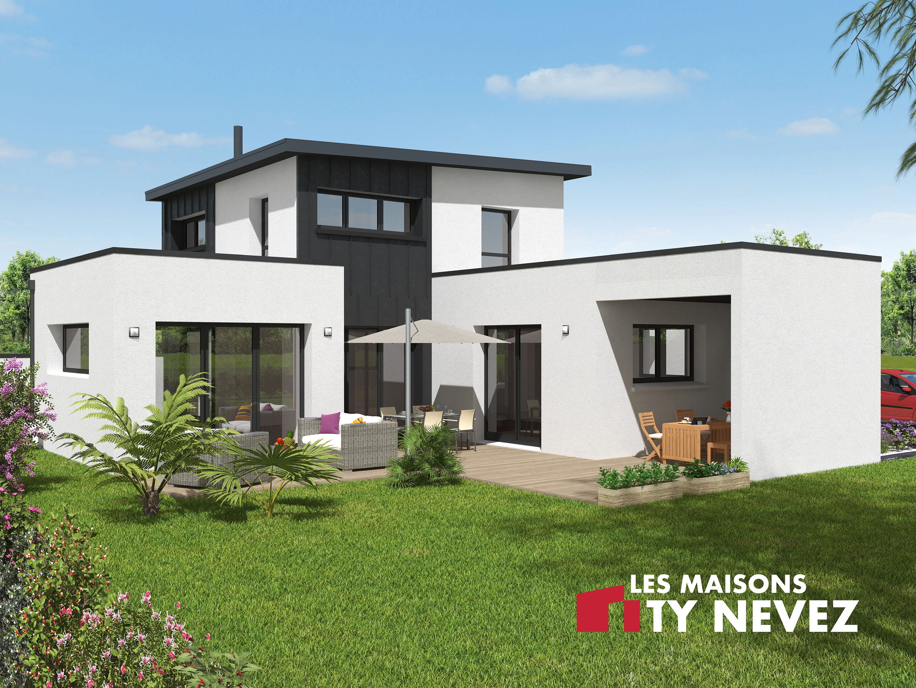 Réalisation de LES MAISONS TY NEVEZ